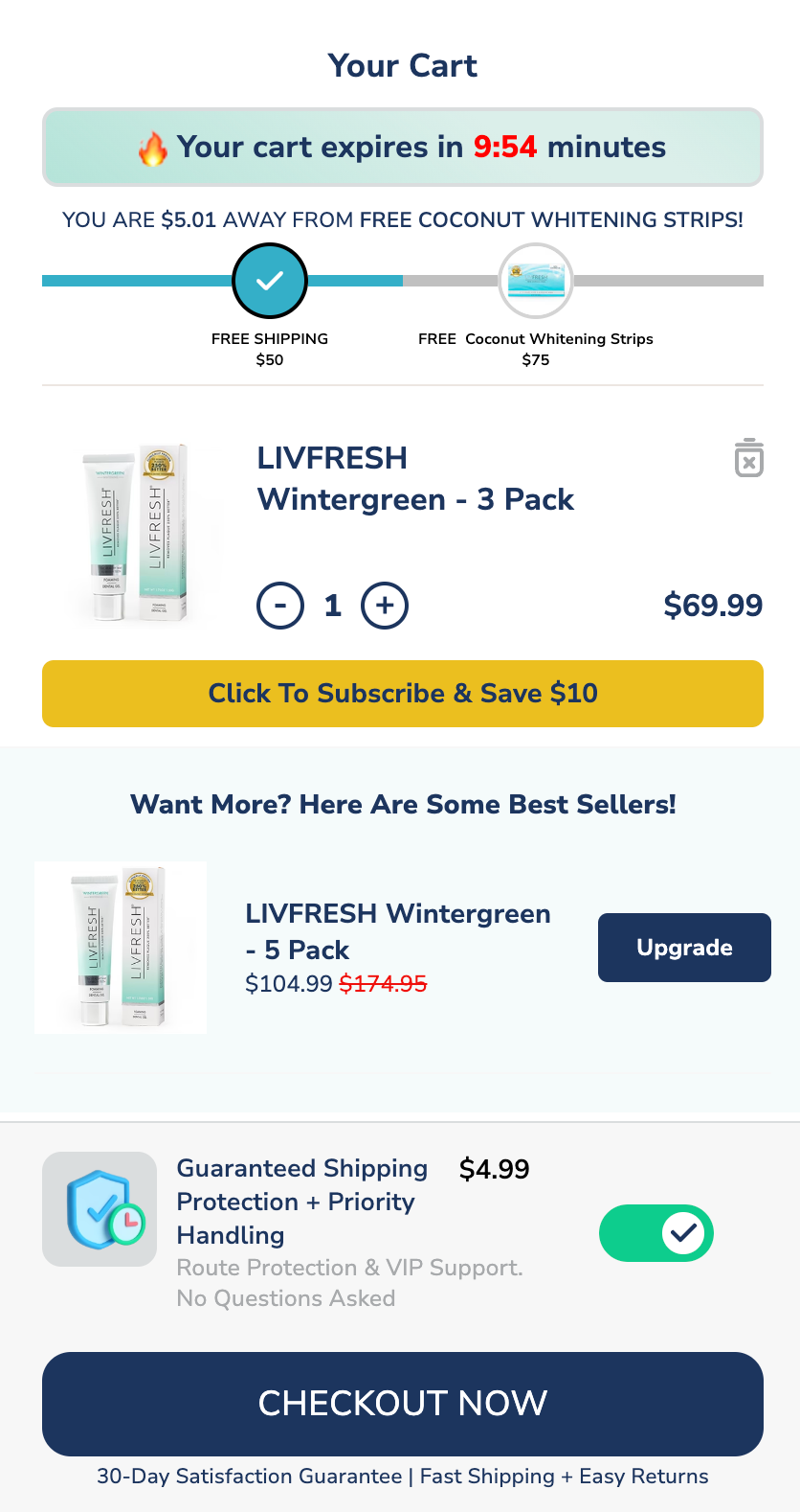 Liv Fresh Cart