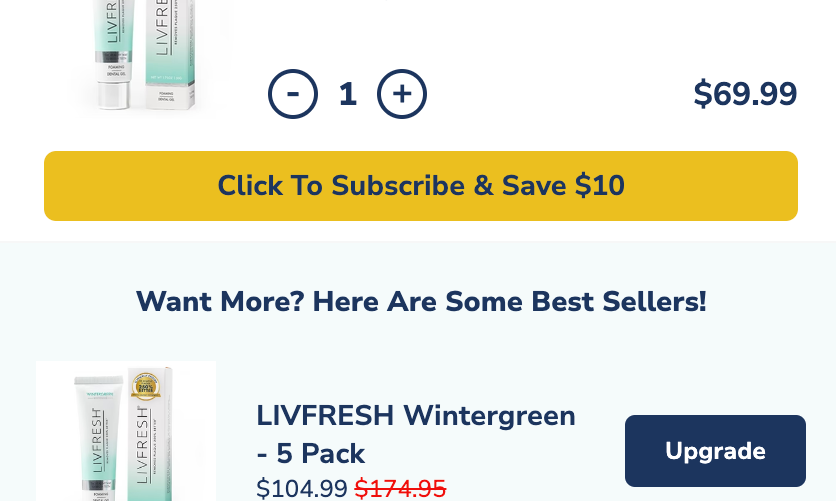 Liv Fresh Cart