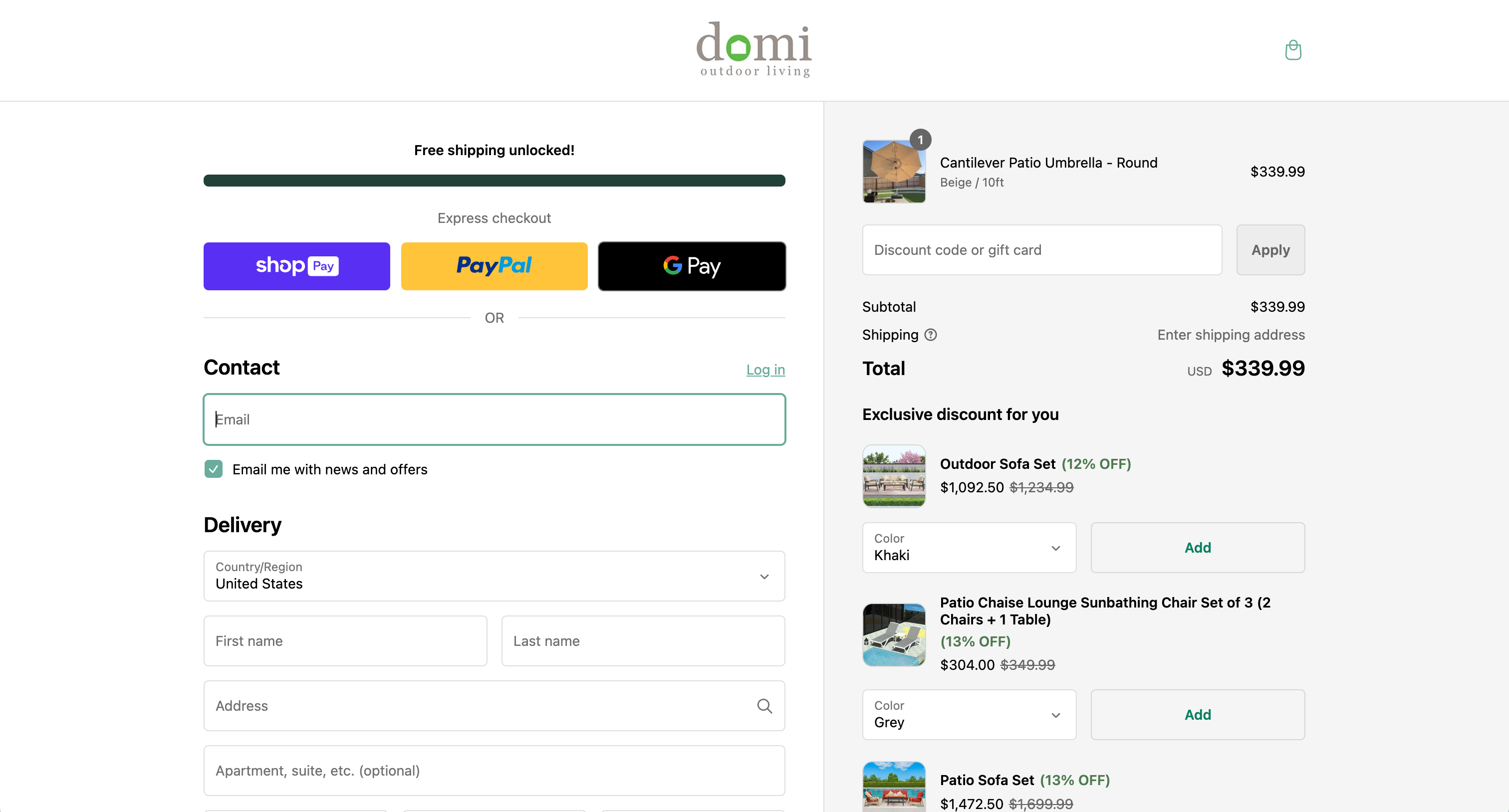 Domi Outdoor Living