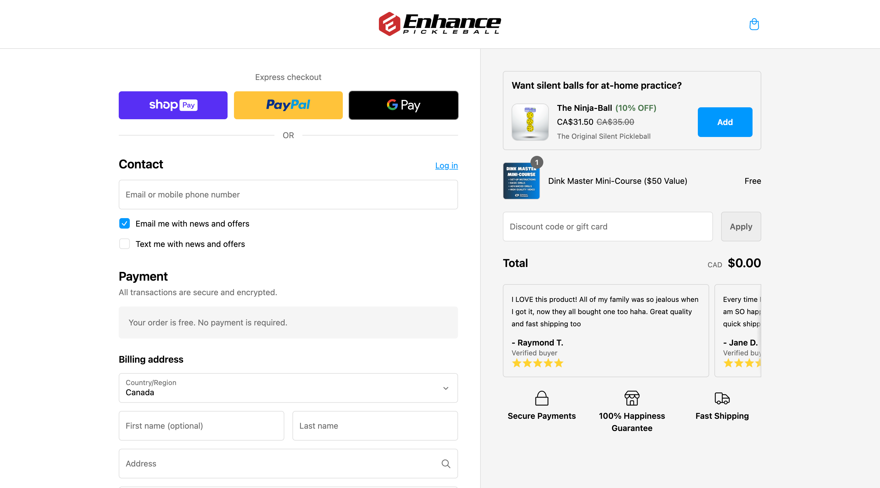 Enhance Pickleball