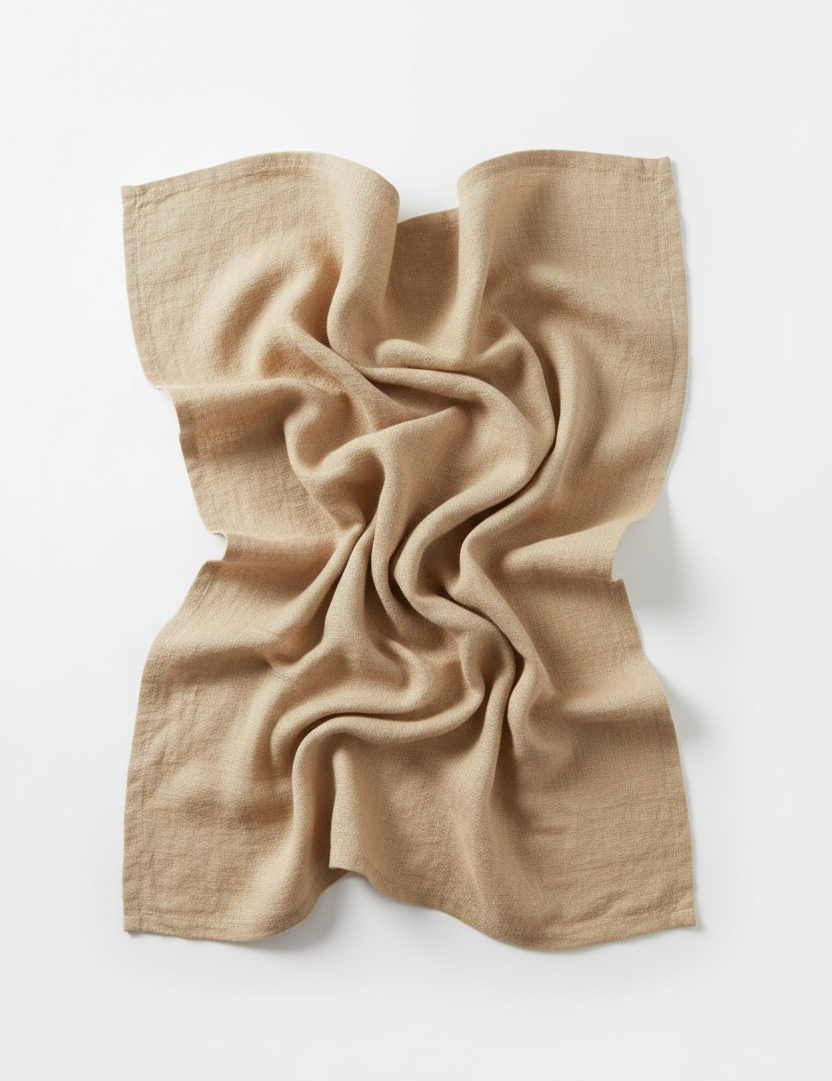 Haven & Co. Linen Throw hero PDP shot on white background